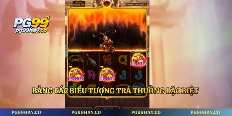 Nổ Hũ Tây Du Ký – Hướng Dẫn Chơi Và Bí Quyết Săn Jackpot Bảng các biểu tượng trả thưởng đặc biệt