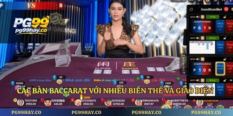 Baccarat Là Gì – Giải Đáp Luật Chơi Và Mẹo Hay Cho Bet Thủ Các bàn baccarat với nhiều biến thể và giao diện khác nhau