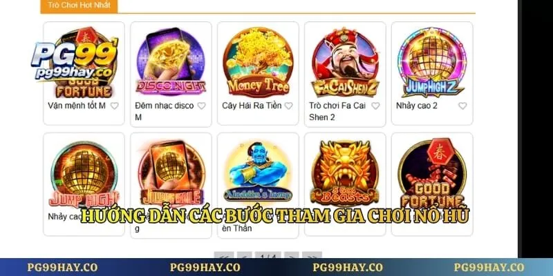 Sảnh Game Nổ Hũ Pg99 – Cơ Hội Săn Jackpot Khủng 2026 Hướng dẫn các bước tham gia chơi nổ hũ