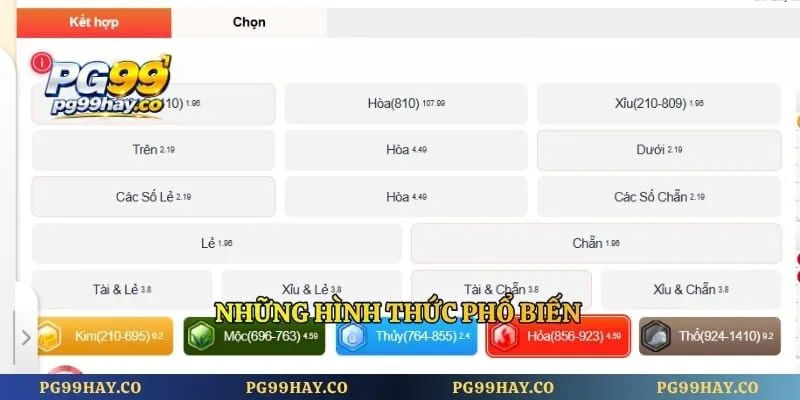 Những hình thức phổ biến